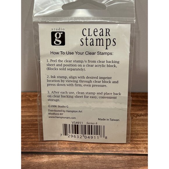 Studio G Clear Stamps Celebrate Happy Birthday Party Set VS4911 Series 6 - Picture 2 of 3